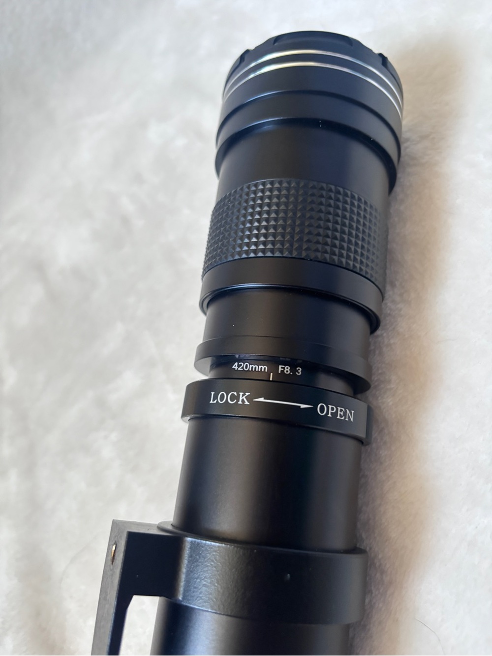 420-800mm Super Telephoto Zoom Lens w/ T-Mount Adapter Manual Focus Camera Lens - Picture 2 of 8
